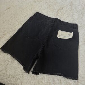 100% Cotton Tall Dark Jean Longline 5.5” Inseam Shorts
